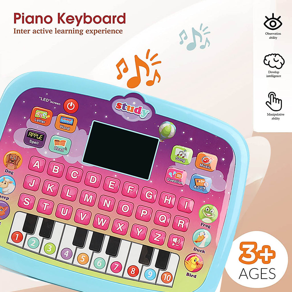 Kid Tablet Toddler Learning Pad Educational Toys N4698