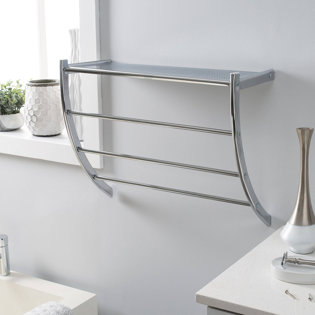 Curved Towel with Shelf X138