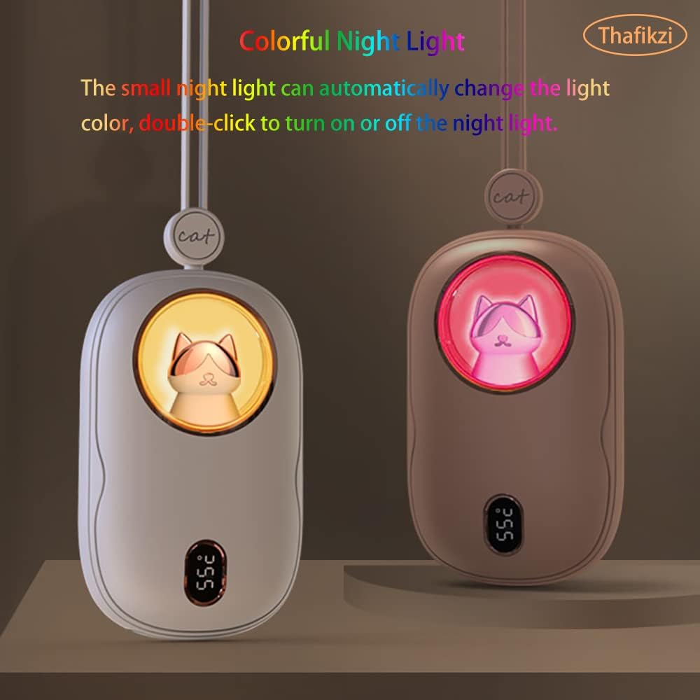 10000mAh Rechargeable Hand Warmer Power Bank with Digital Display J96242
