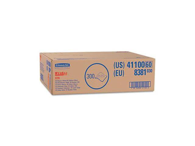 White Hydroknit Wipers, 300/Carton M67497