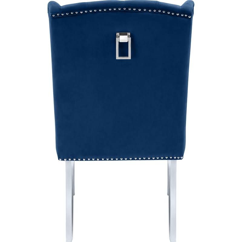 Navy Velvet Dining Chair (Set of 2) M541997