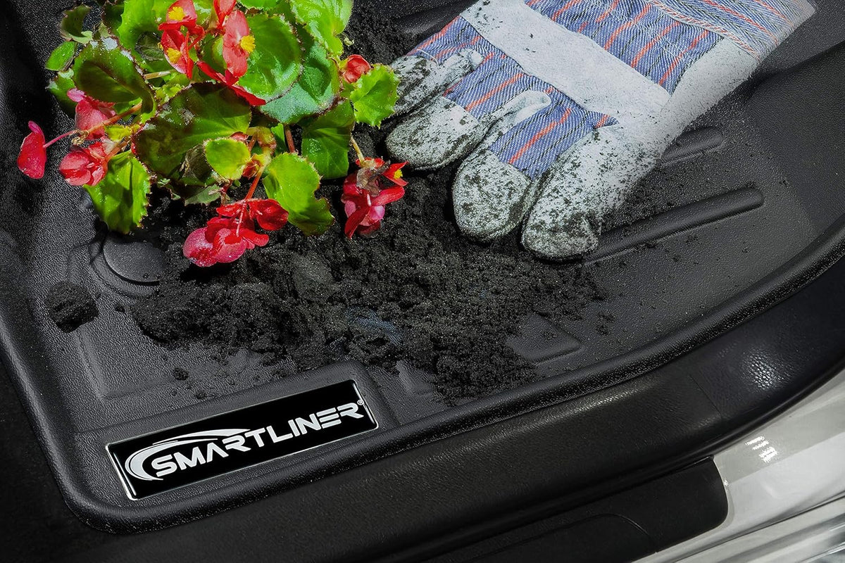 2 Row Black Floor Mats Set G1755