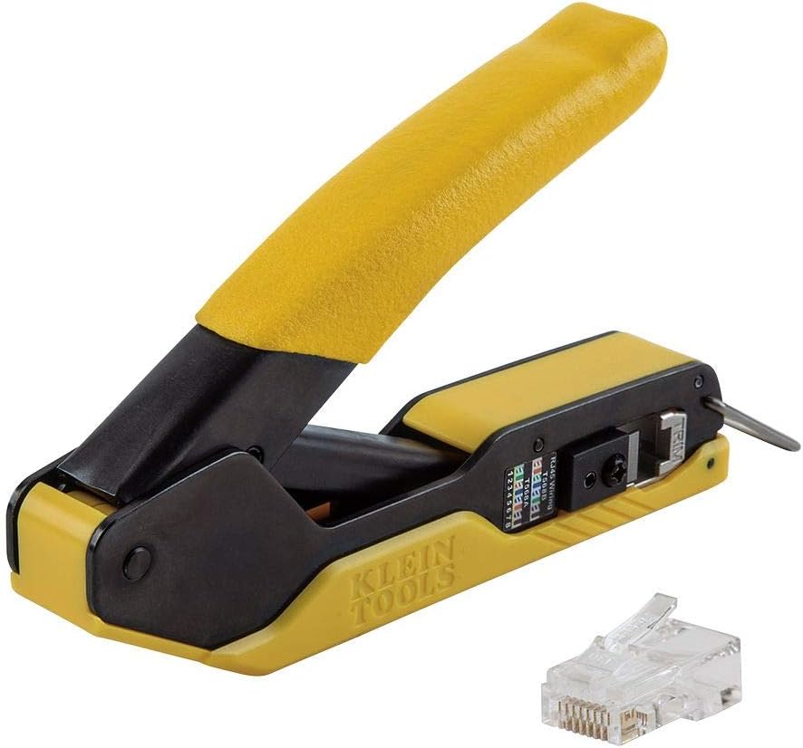 CAT6 Pass-Thru Crimper Tool Kit, 2-Piece R22380