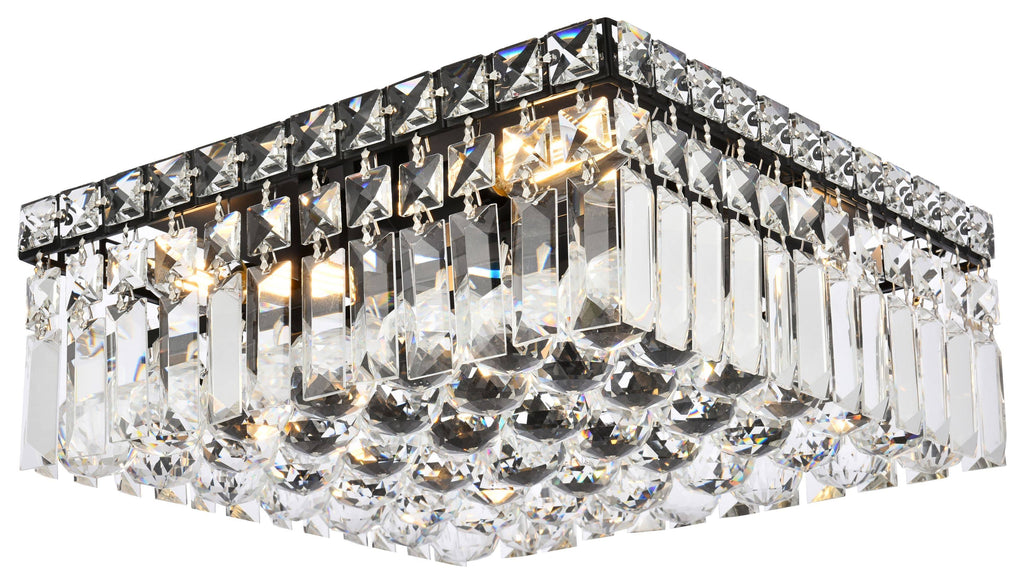 Black Flush Mount Light U40432