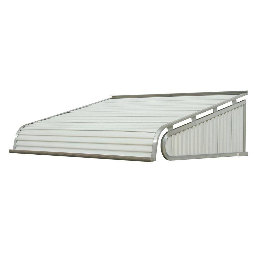 6 ft. Aluminum Door Canopy in White C708492
