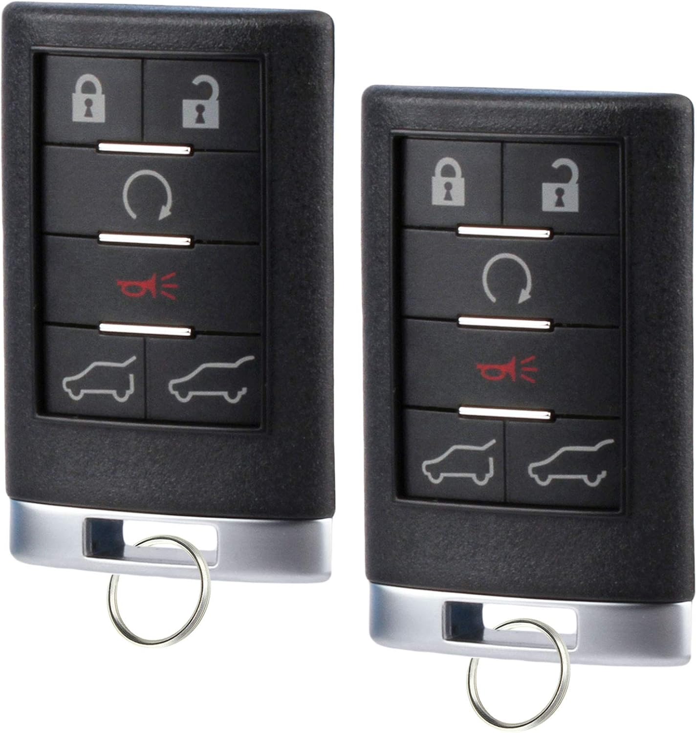 Keyless Entry Remote Set of 2 for Cadillac Escalade X5840