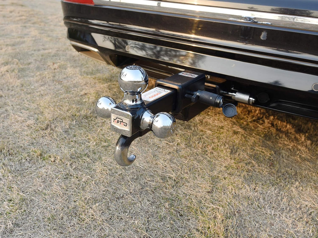 2-inch Receiver Trailer Hitch Extension Riser with Anti-Rattle Bolt Pack of 2 D161