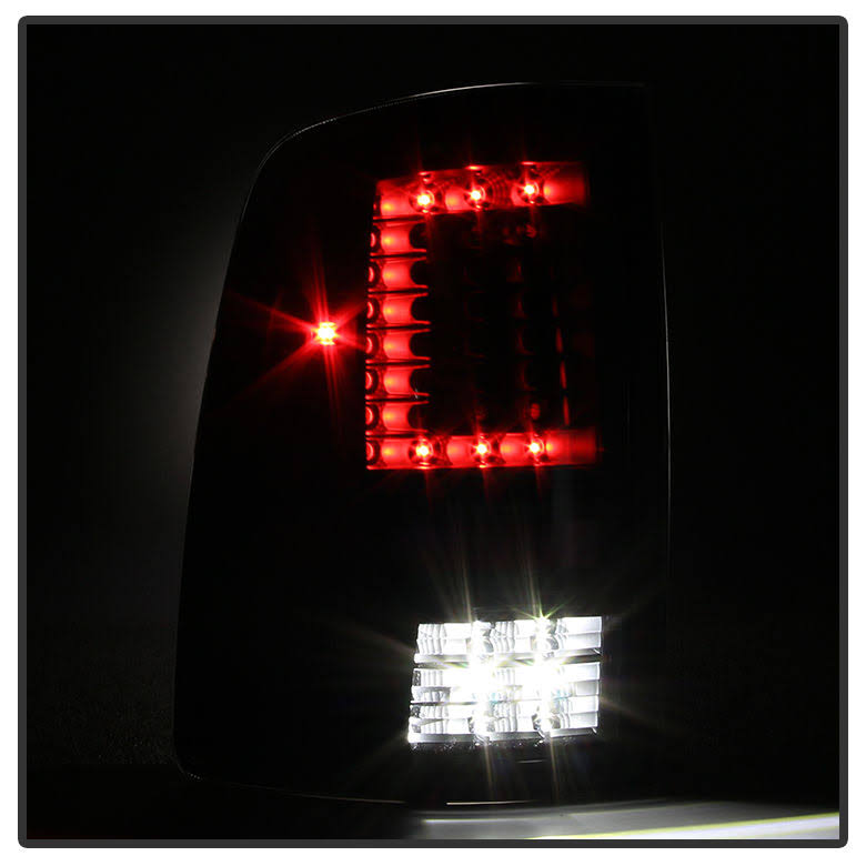 Black C Shape LED Tail Lights D6721