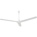 Industrial Ceiling Fan White 60 inch with 4 Speed Controller I718