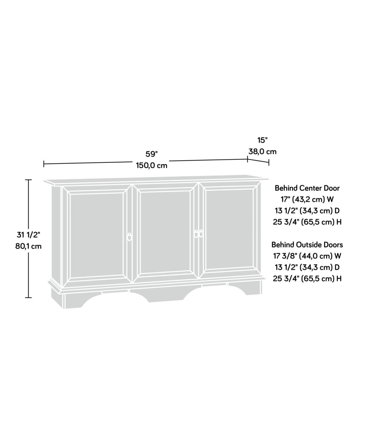 Curado Cherry Storage Cabinet T809682