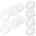 500 pcs Clear Plastic Fillable Balls S306