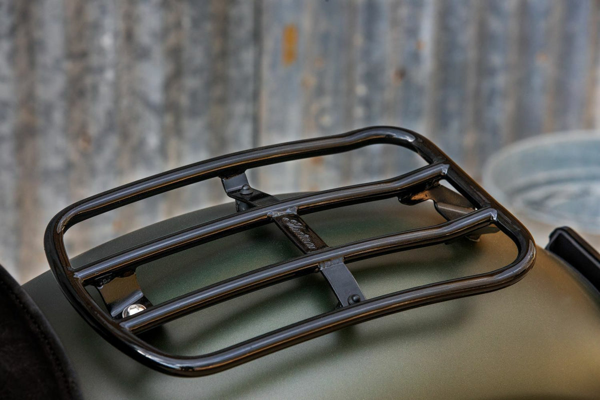 Indian Motorcycle Solo Rack, Thunder Black W580