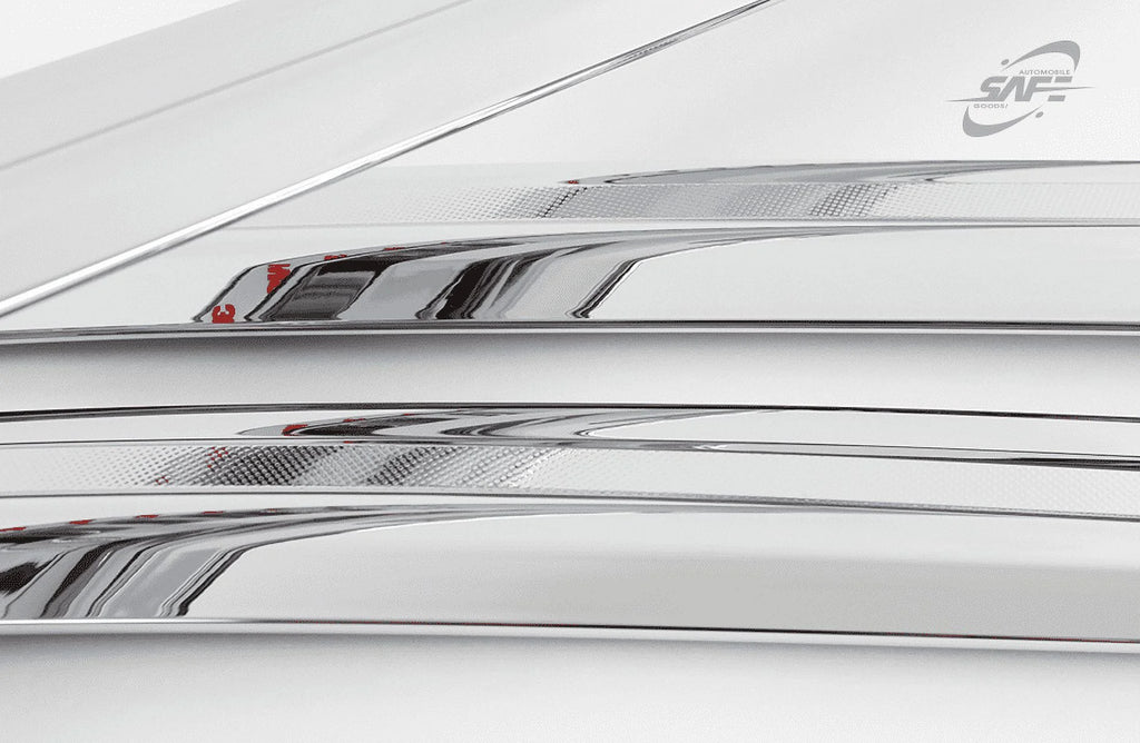 Chrome Side Window Visors Rain Guards Deflectors C168978