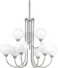 Nine-Light Chandelier, Gold M5994