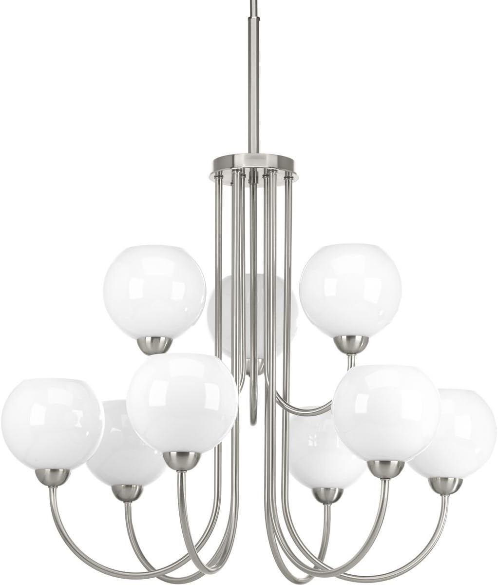Nine-Light Chandelier, Gold M5994