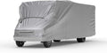 Weatherproof RV Cover for Class C RV 34' - 36' Long with Fleece Lining, Cable Lock, Storage Bag & Wind Straps A965393