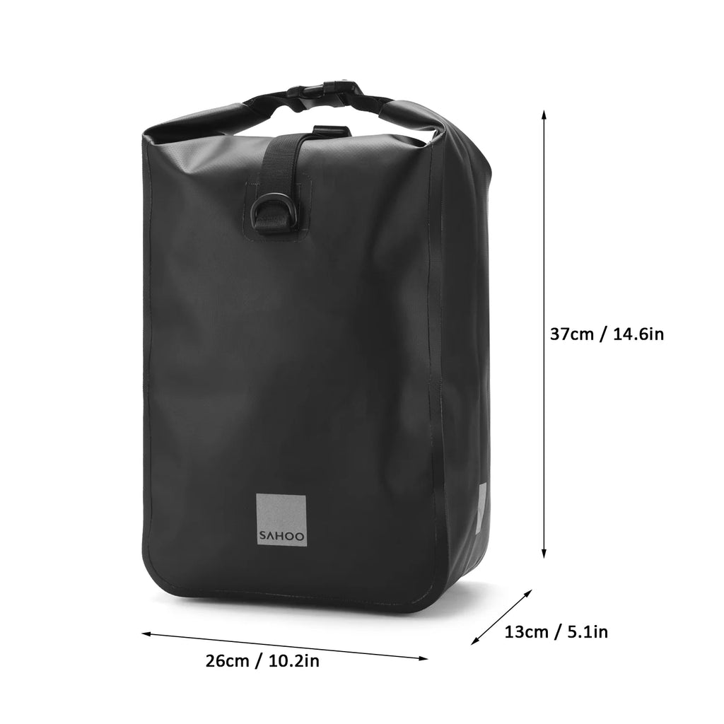Waterproof Rear Bike Bag with Reflective Strip H7308