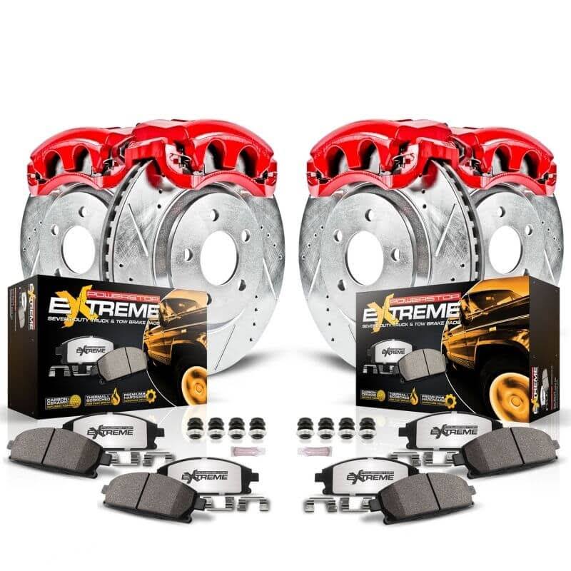 Front & Rear Z36 Truck and Tow Brake Kit with Calipers X5231