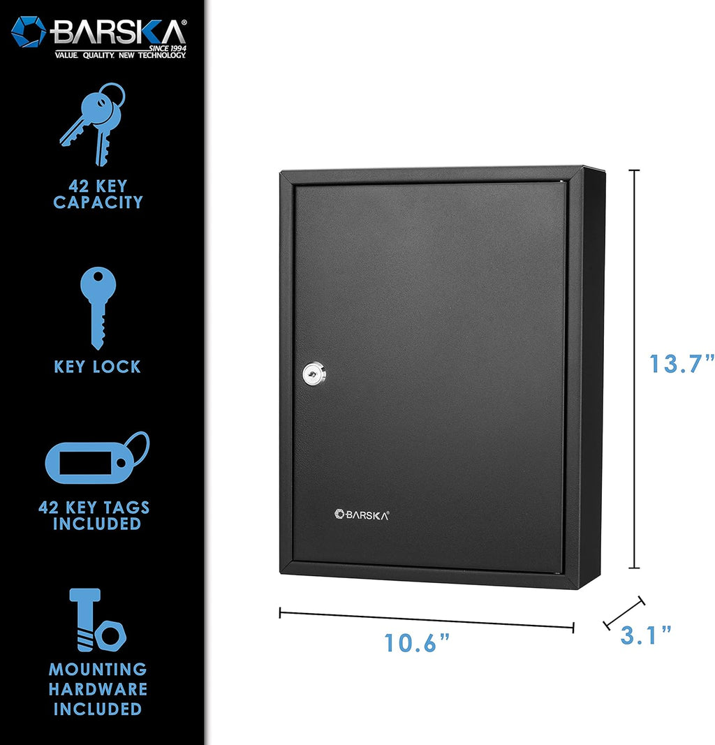 Key Lock Cabinet Lock Box Black S8934