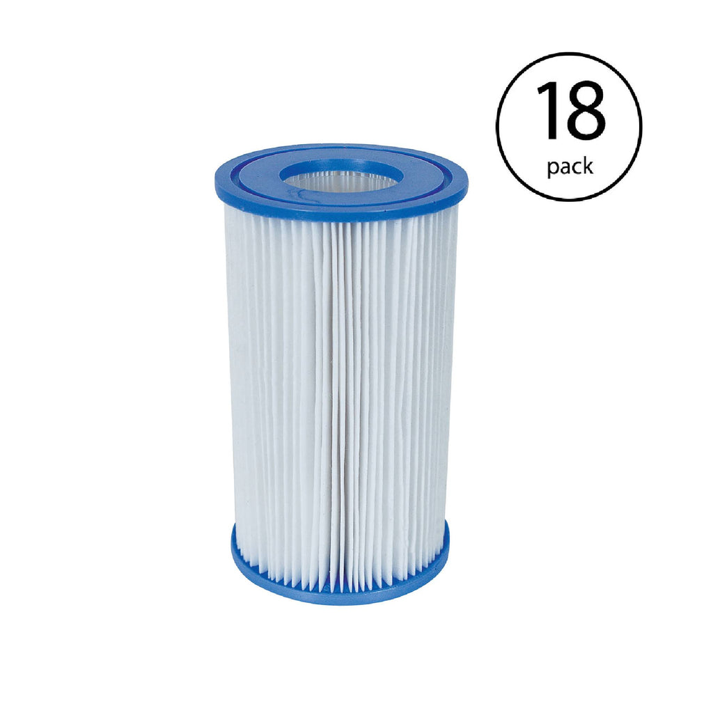 18 Pack Swimming Pool Filter Pump Replacement Cartridge M387025