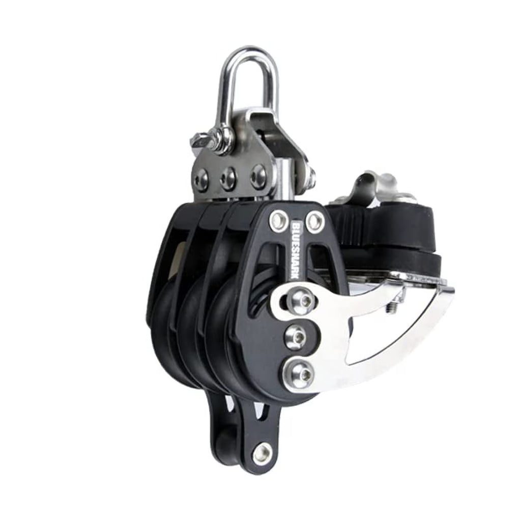 38mm Fixed Triple Adjustable Cam Aluminum Becket Sailing Block L21436