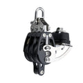 38mm Fixed Triple Adjustable Cam Aluminum Becket Sailing Block L21436