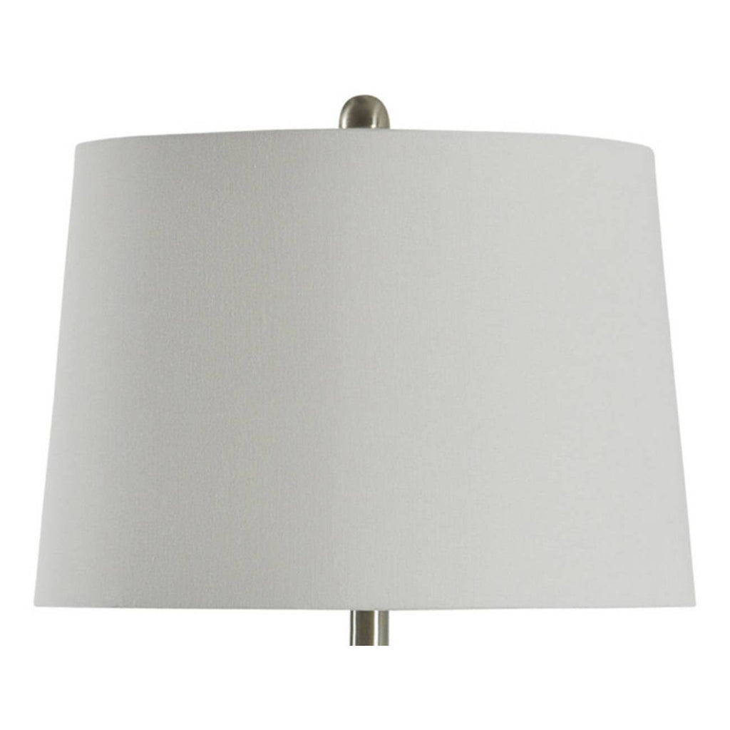 Off White Seeded Glass Table Lamp E655799