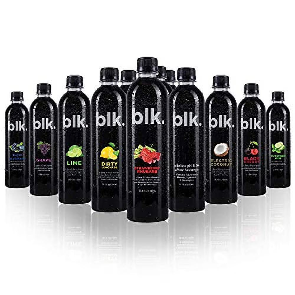 12 Pack Black Mineral Water Variety F66220