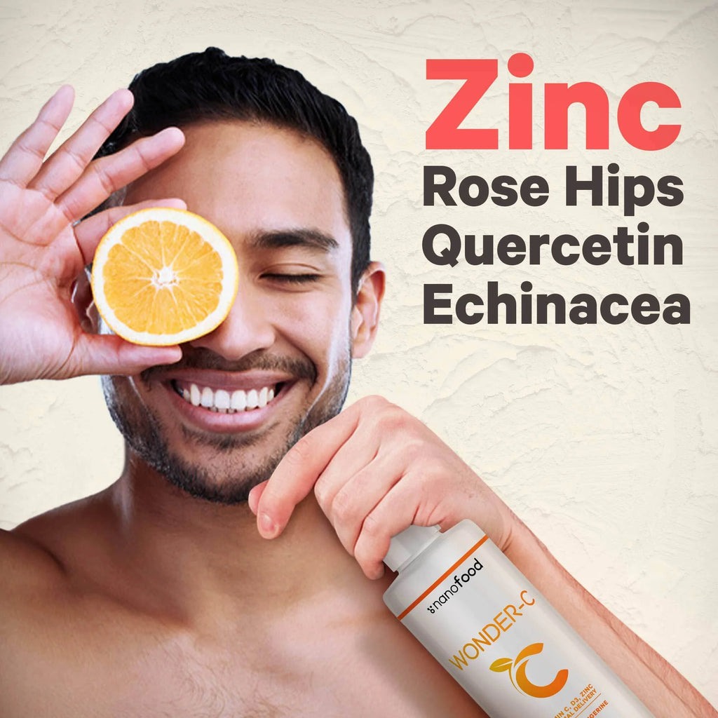 15.22 fl oz Liquid Vitamin C 1000mg with Zinc, Vitamin D E, Quercetin, Echinacea O2839