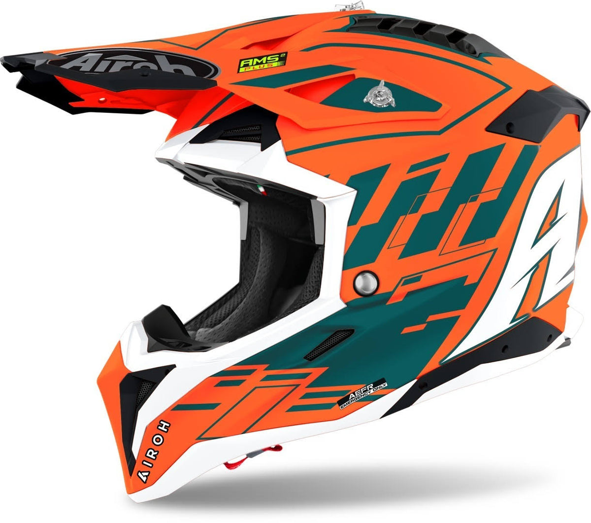 Glossy Orange Helmet Size XXL H4601