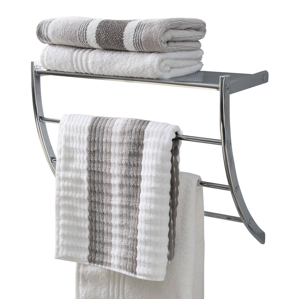 Curved Towel with Shelf X138