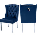 Navy Velvet Dining Chair (Set of 2) M541997