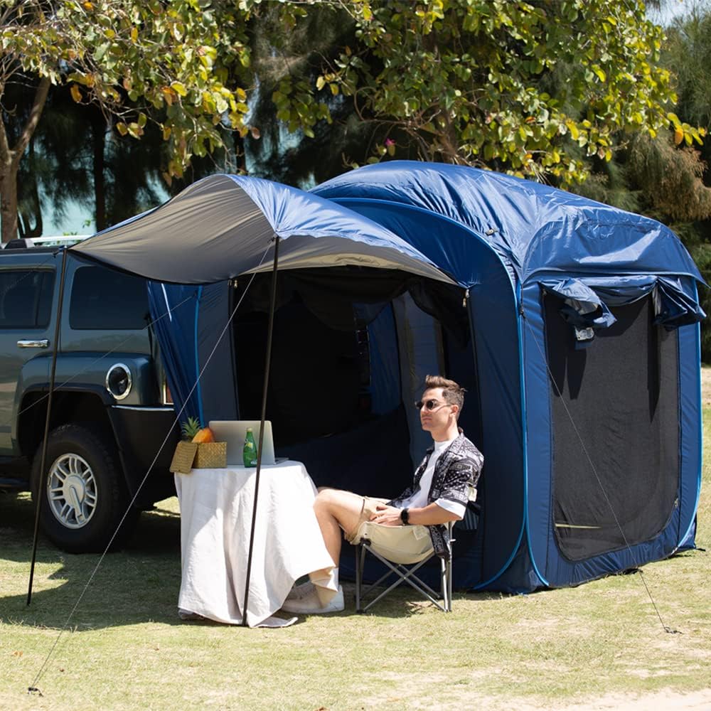 SUV Pop Up Tent 6 Person with Floor and Rainfly P15177