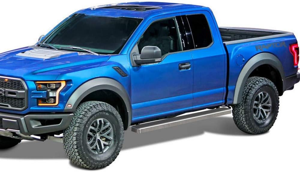 4in Running Boards Compatible with Ford F150 Super Cab & F250 K853143