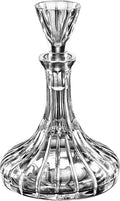 Cut Crystal Mouthwash Decanter with Hollow Stopper Pack of 2 E3022