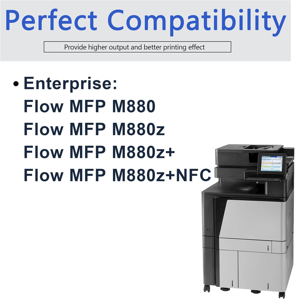 Magenta Toner Cartridge for HP Enterprise Flow MFP M880 Printer F8001