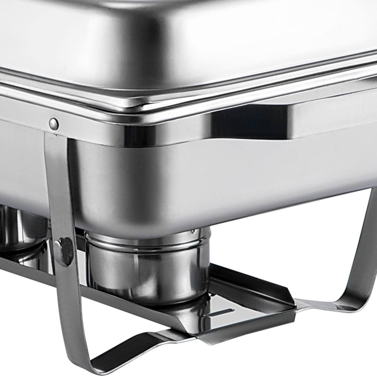 8 Quart Stainless Steel Full Size Chafing Dish Set O477