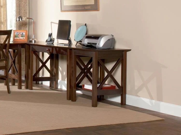 Walnut Printer Stand C4838