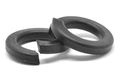 Black Oxide Medium Carbon Steel Split Lockwasher V866396