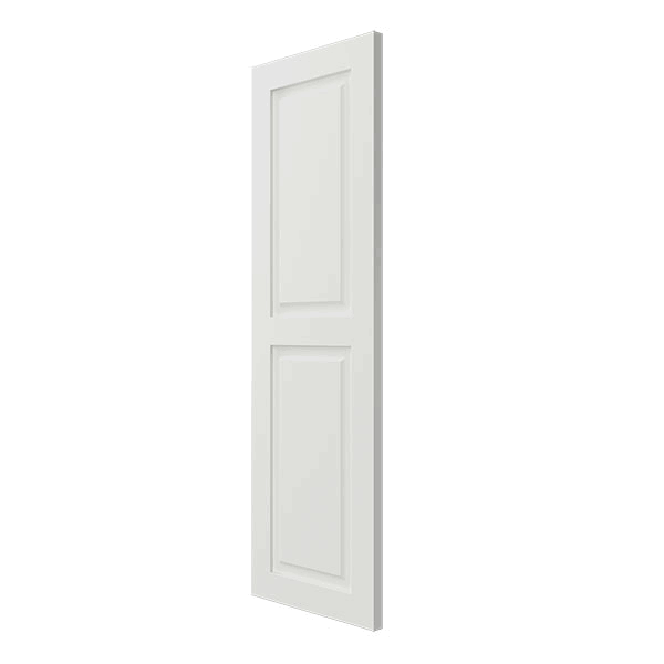 15x22W x 25x22H Exterior Composite Raised Panel Shutters (Per Pair), Unfinished V977344