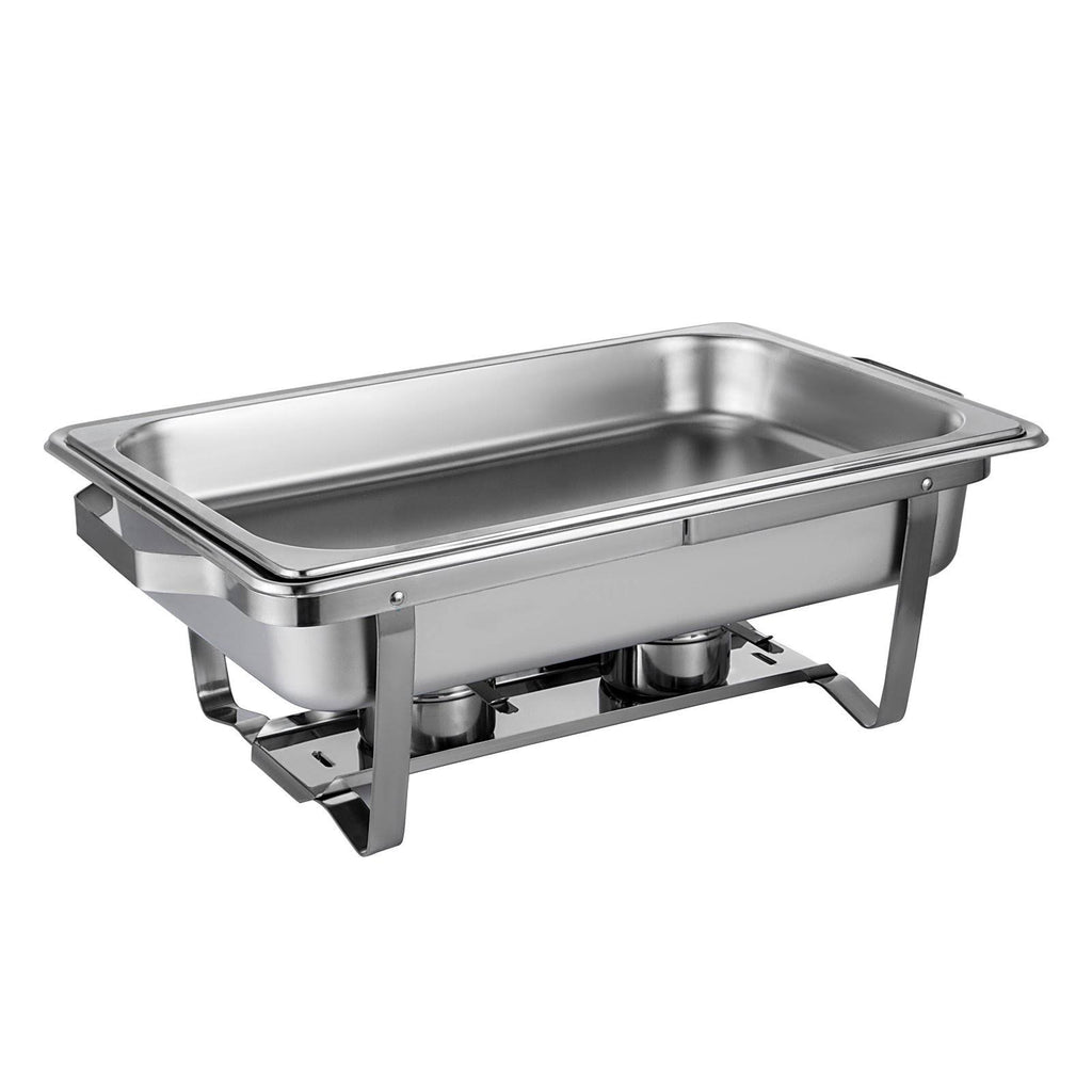 8 Quart Stainless Steel Full Size Chafing Dish Set O477