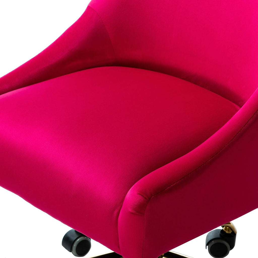 Pink Task Chair with Roller Casters D66507