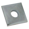 1/2 in. Square Strut Washer - Silver Galvanized (50 Total Pieces) Y966332