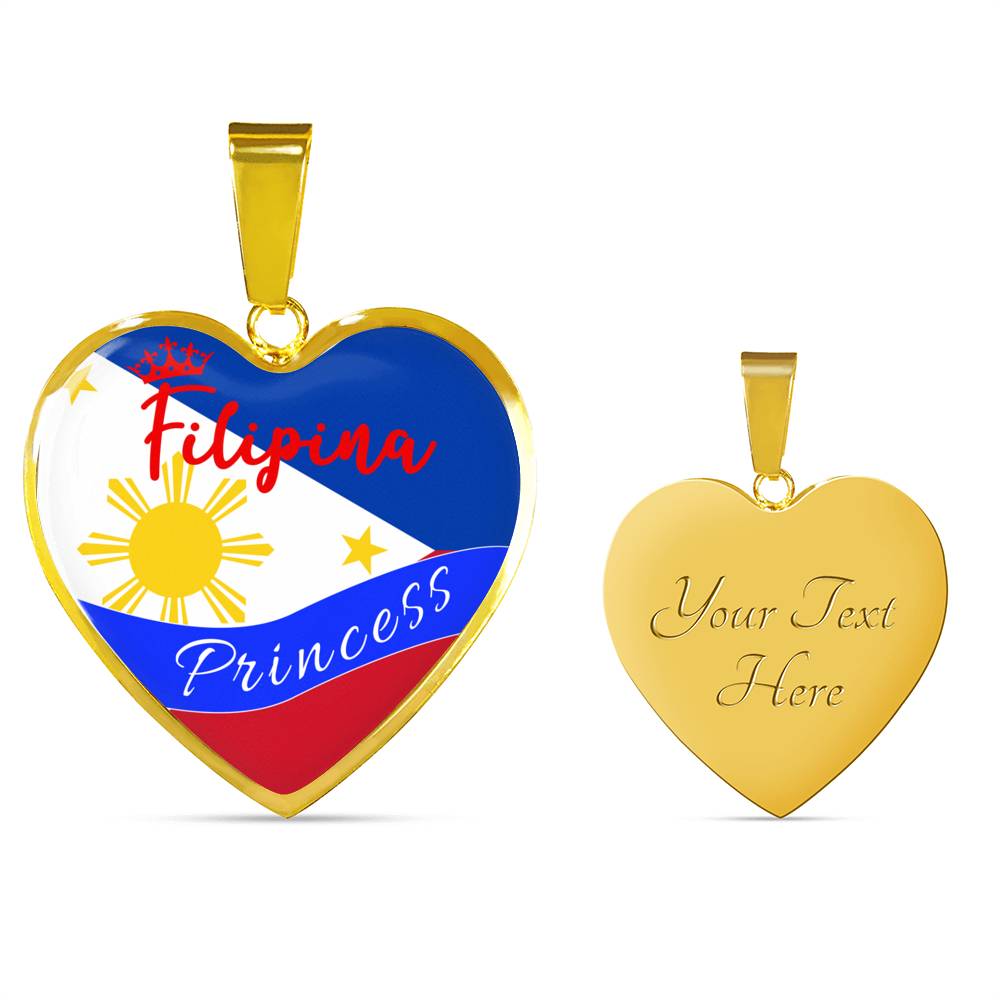 Stainless Steel or 18k Gold Heart Pendant Necklace Y61566