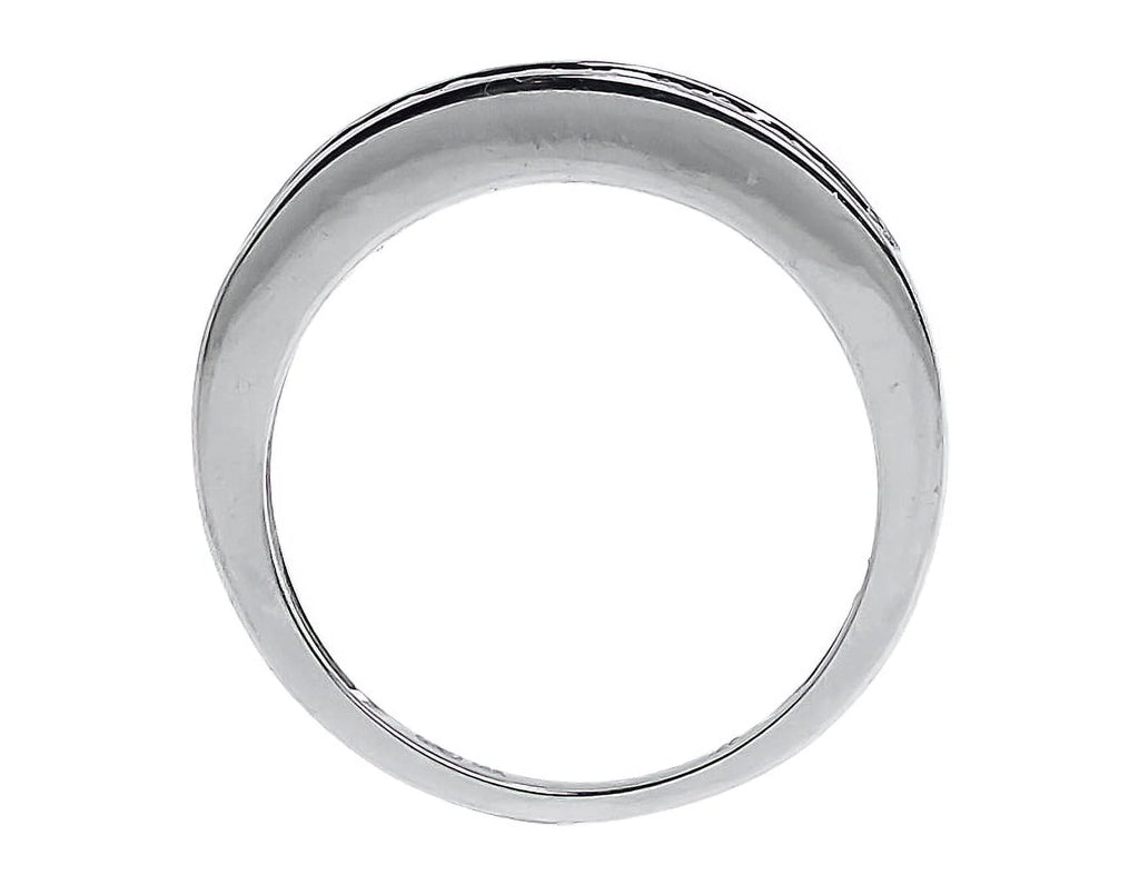3mm White Gold Wedding Band O900