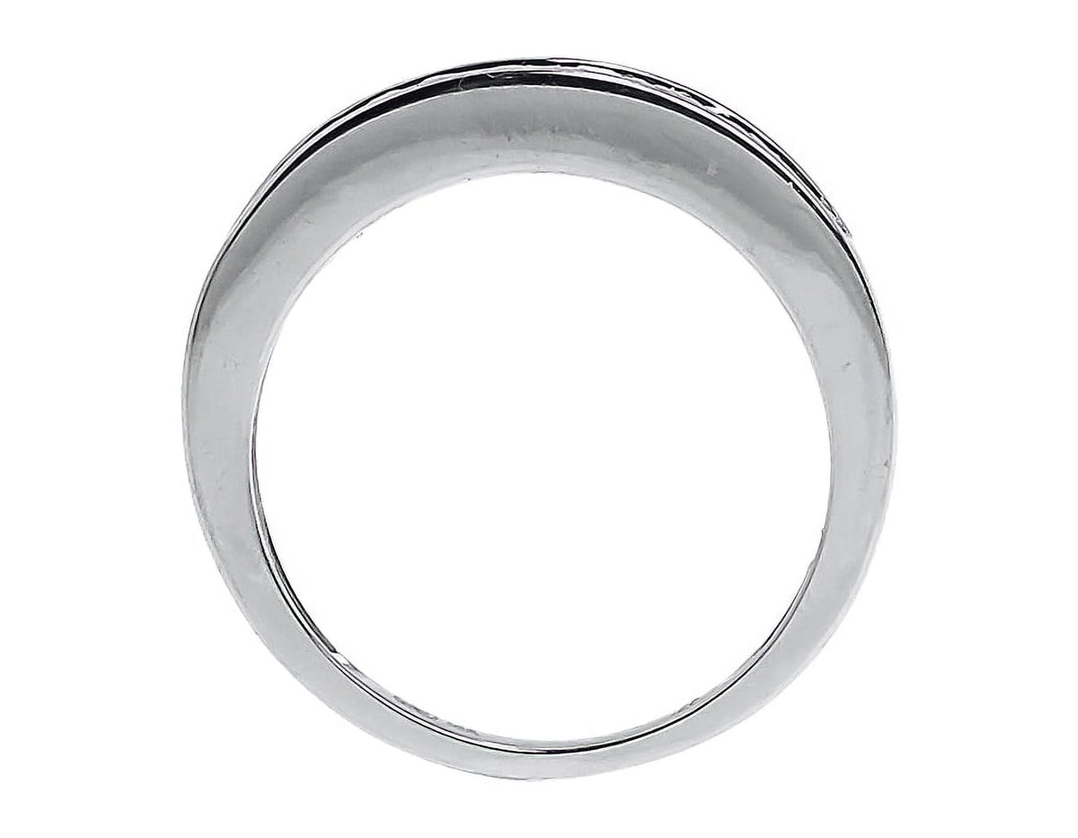 3mm White Gold Wedding Band O900