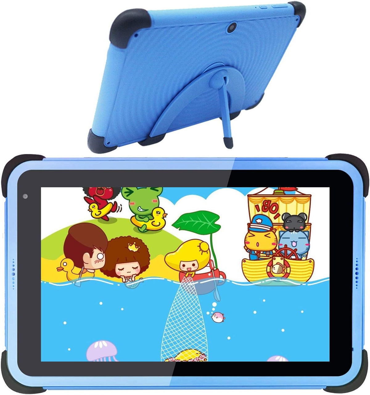 Kids Tablet 7 Inch WiFi Android 11.0 IPS HD Screen 2GB RAM 32GB ROM Blue G457698