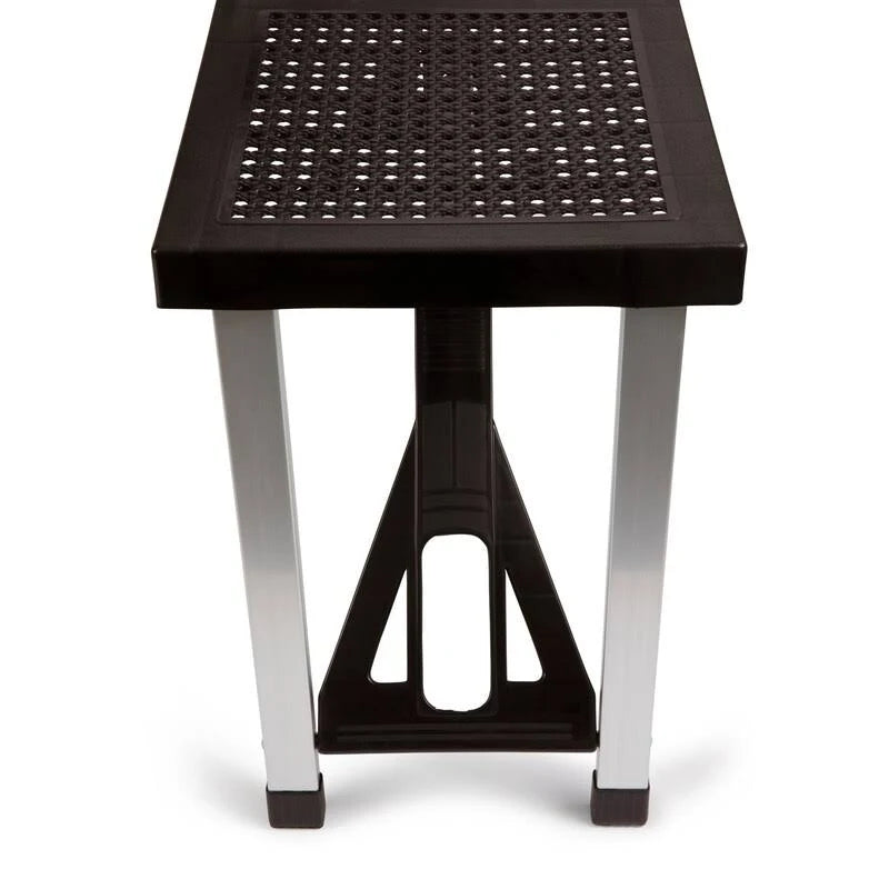 Black Picnic Table with Umbrella C527