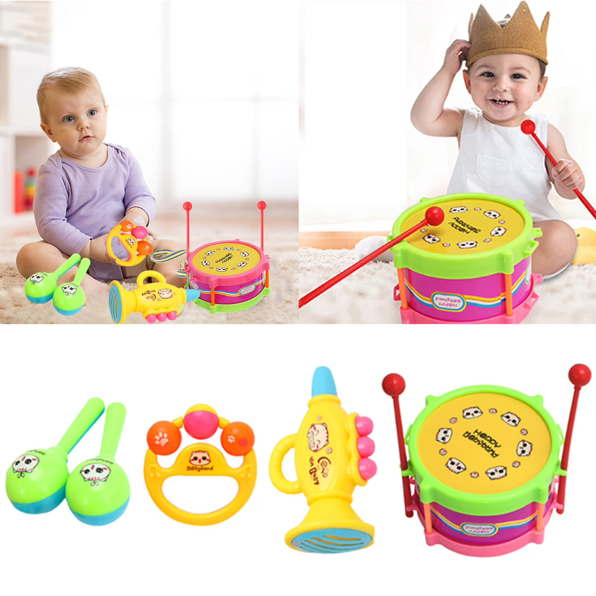 Musical Instruments Toy Drum J8433