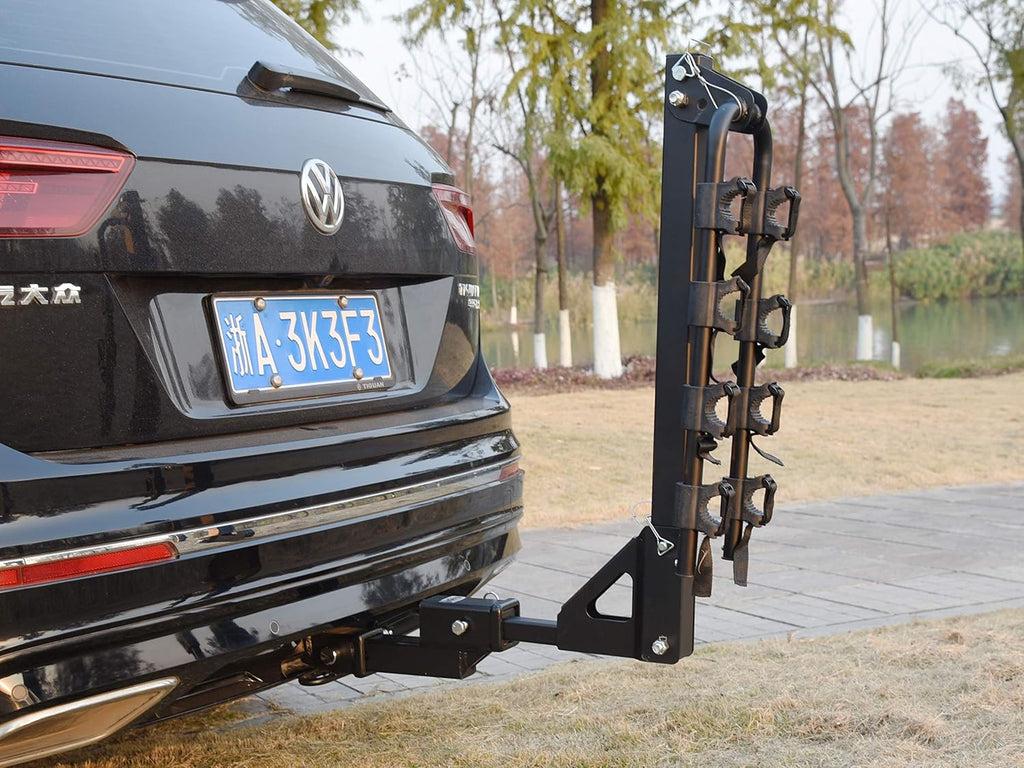 2-inch Receiver Trailer Hitch Extension Riser with Anti-Rattle Bolt Pack of 2 D161